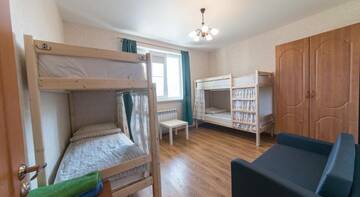 Фото номера Кровать в общем четырехместном номере Гостиница Family Hostel г. Краснодар 8