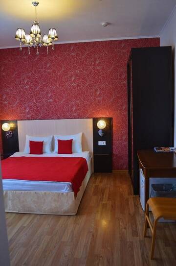 Фото номера Двухместный номер Делюкс с 1 кроватью Гостиница Vista Hotel г. Краснодар 5