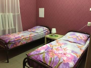 Фото номера Двухместный номер с 2 отдельными кроватями Гостиница Comfy Hostel г. Краснодар 11