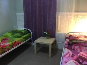 Фото номера Двухместный номер с 2 отдельными кроватями Гостиница Comfy Hostel г. Краснодар 7