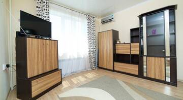 Фото номера Апартаменты с 1 спальней Гостиница Galereya Apartments г. Краснодар 7