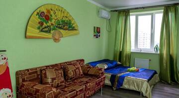 Фото номера Апартаменты с 1 спальней Гостиница Krasnaya Ploshchad г. Краснодар 12