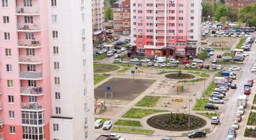 Фото номера Апартаменты с 1 спальней Гостиница Krasnaya Ploshchad г. Краснодар 32