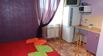 Фото номера Двухместный номер с 1 кроватью Гостевой дом ApartHotel_Chocolate г. Краснодар 12