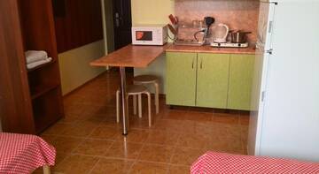 Фото номера Двухместный номер с 1 кроватью Гостевой дом ApartHotel_Chocolate г. Краснодар 4