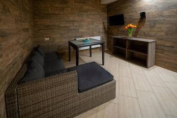 Фото номера Люкс с сауной - Цокольный этаж Гостиница Villa Diana Hotel г. Краснодар 4