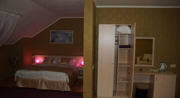 Фото номера Номер-студио Делюкс с кроватью размера  Гостевой дом Iris Inn г. Краснодар 3