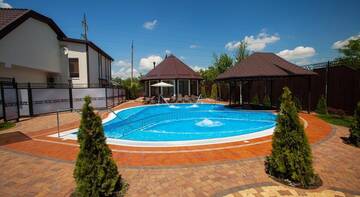 Фото номера Бунгало с 2 спальнями Гостиница Resort Rayskiy bereg г. Краснодар 14
