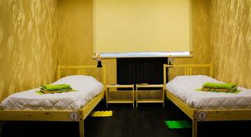 Фото номера Трехместный номер с общей ванной комнатой Гостиница Like Hostel Industrialynaya г. Краснодар 3