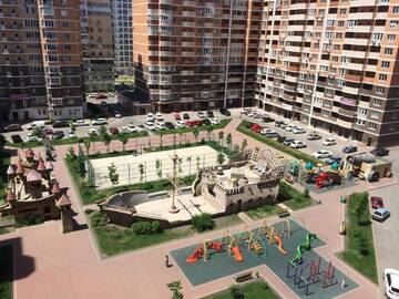 Фото номера Апартаменты с балконом Апартаменты Aparthotel Festival г. Краснодар 27