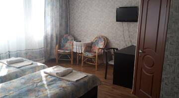 Фото номера Двухместный номер с 2 отдельными кроватями и балконом Гостиница Гостевой Дом Олега Кошевого 115 г. Краснодар 8