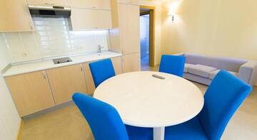 Фото номера АПАРТАМЕНТЫ С КУХНЕЙ И БАЛКОНОМ (40 М2) Апарт-отель Muller Bach г. Краснодар 2