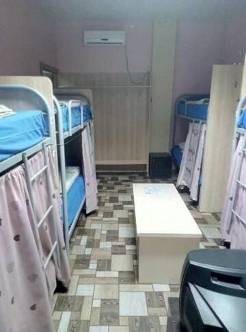 Фото номера Кровать в общем 8-местном номере для женщин Гостиница Hostel California г. Краснодар 7